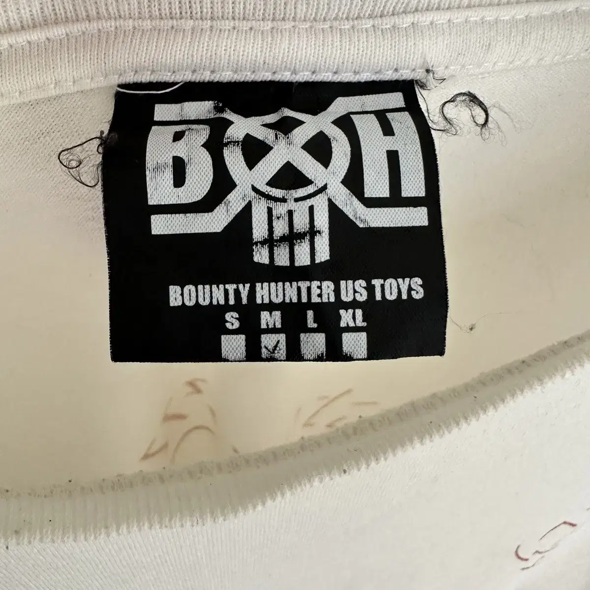 바운티헌터 bounty hunter 로고 반팔 티셔츠