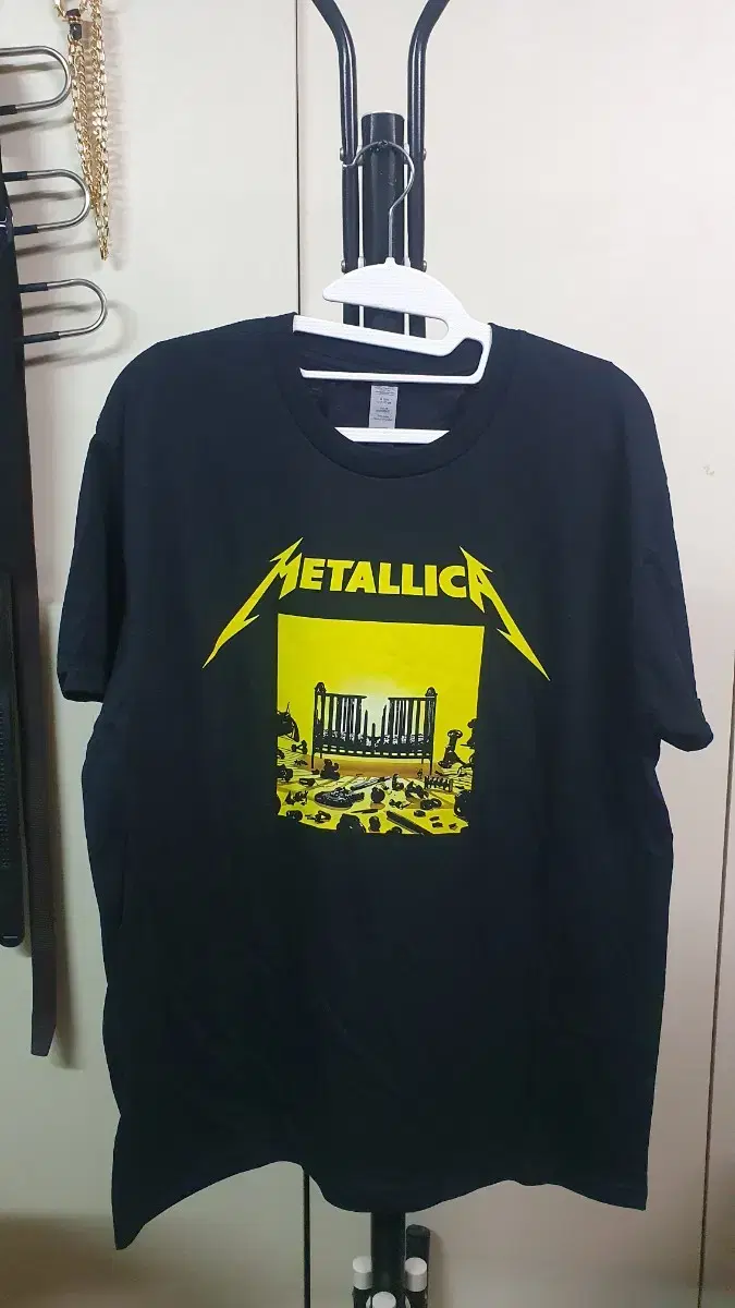 New)Metallica 72 seasons Cotton short sleeve T-shirtL