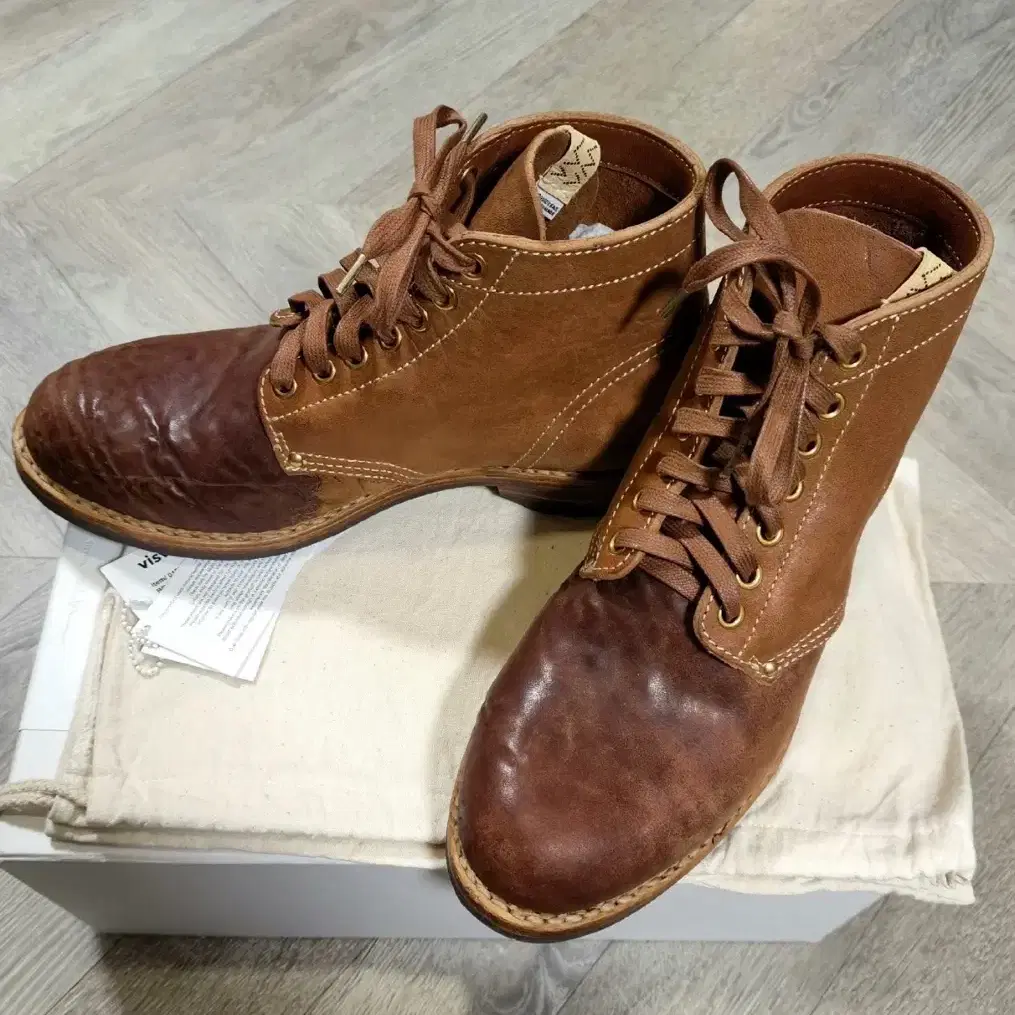 [M8.5]비즈빔22AW브리가디어Brigadier Boots Folk