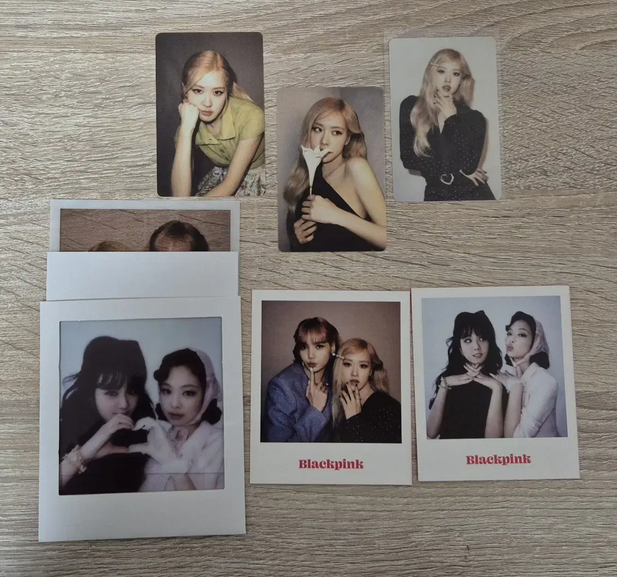 Black Pink blackpink seasons greetings photocard Pola