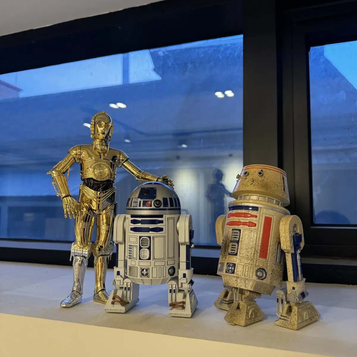 스타워즈 R2-D2, C-3PO, R5-D4 세트