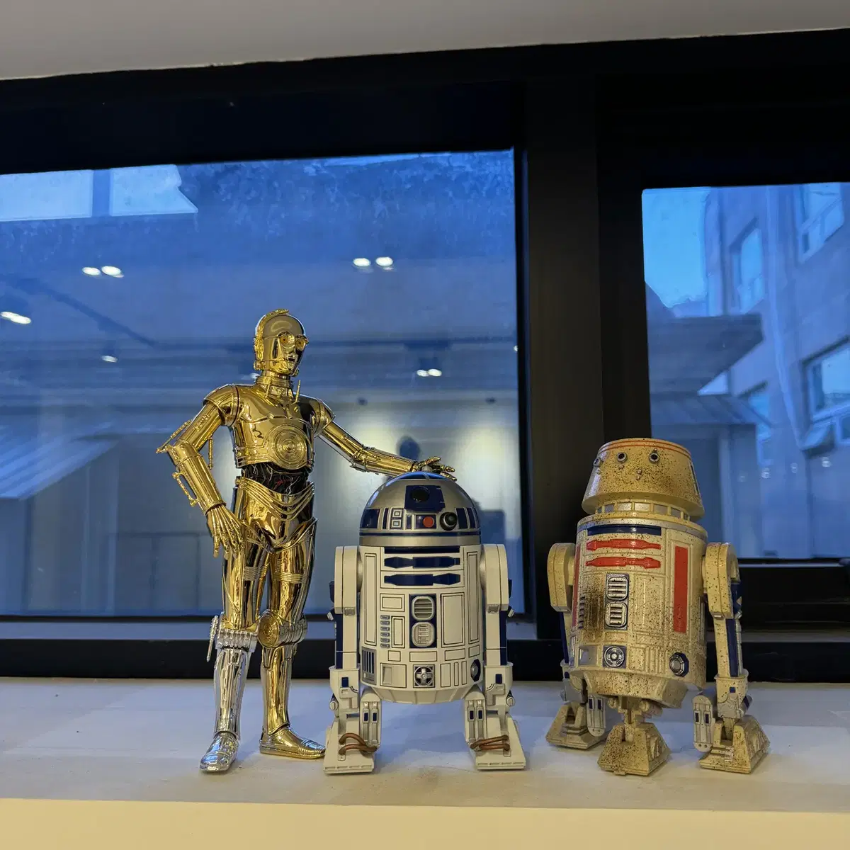 스타워즈 R2-D2, C-3PO, R5-D4 세트