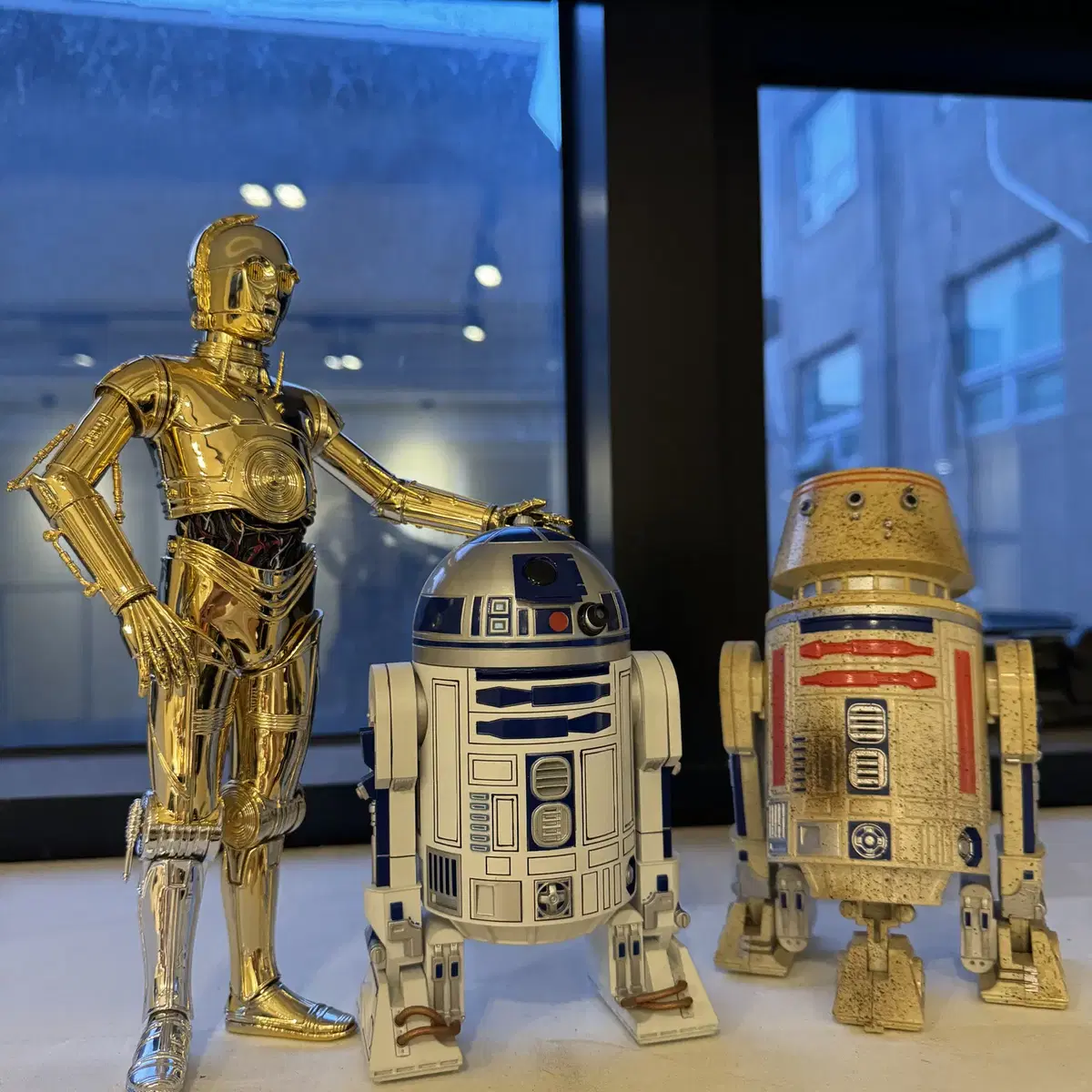 스타워즈 R2-D2, C-3PO, R5-D4 세트