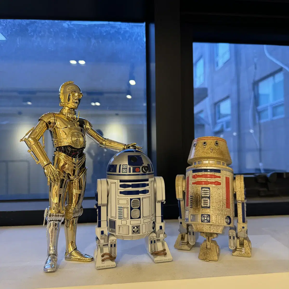 스타워즈 R2-D2, C-3PO, R5-D4 세트