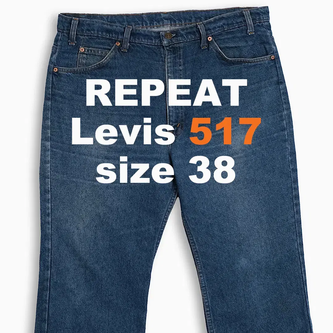 Levi's 517 Orangetab 90s USA 38 Size OR5174015