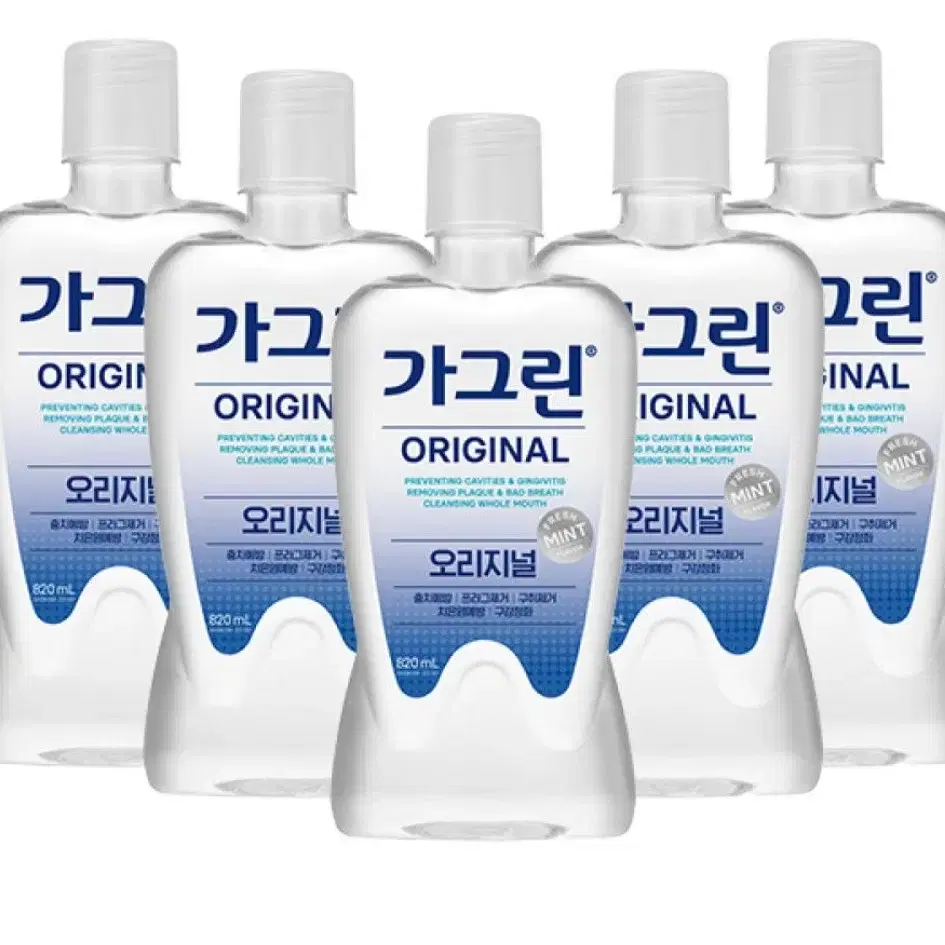 가그린오리지널820MLX5개 총4100ML 16900원