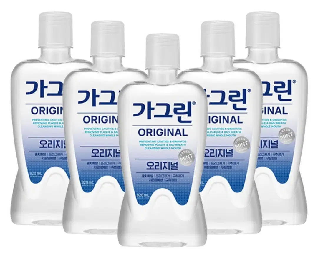 가그린오리지널820MLX5개 총4100ML 16900원