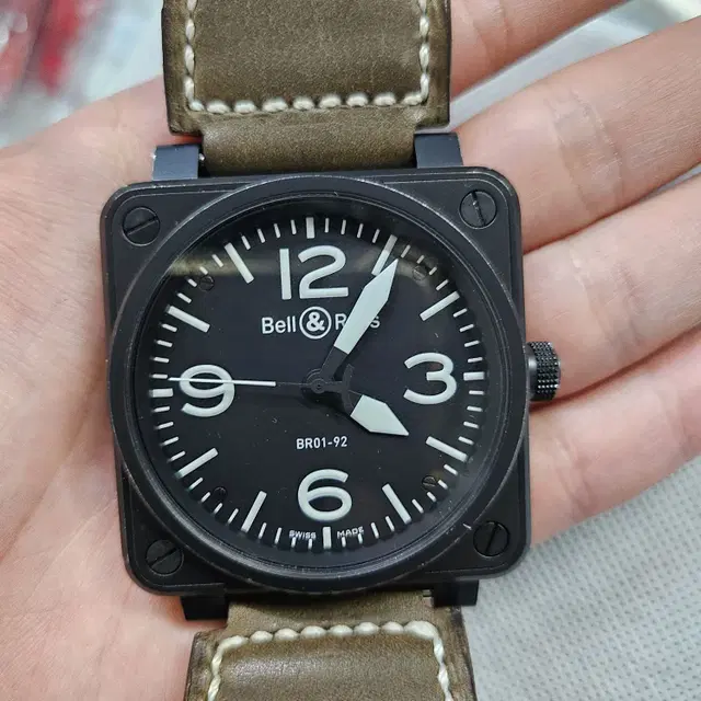 밸앤로즈(BELL&ROSS) BR01-92 PVD 팝니다.