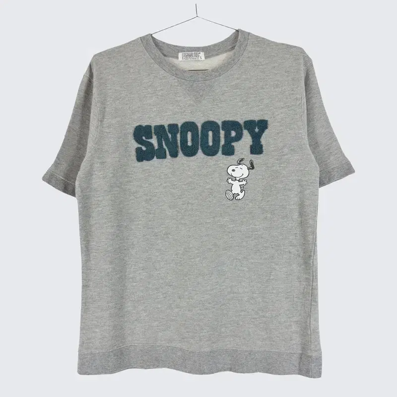 [JPN] Cotton blend Snoopy short-sleeved T-shirt (men 95) A21868