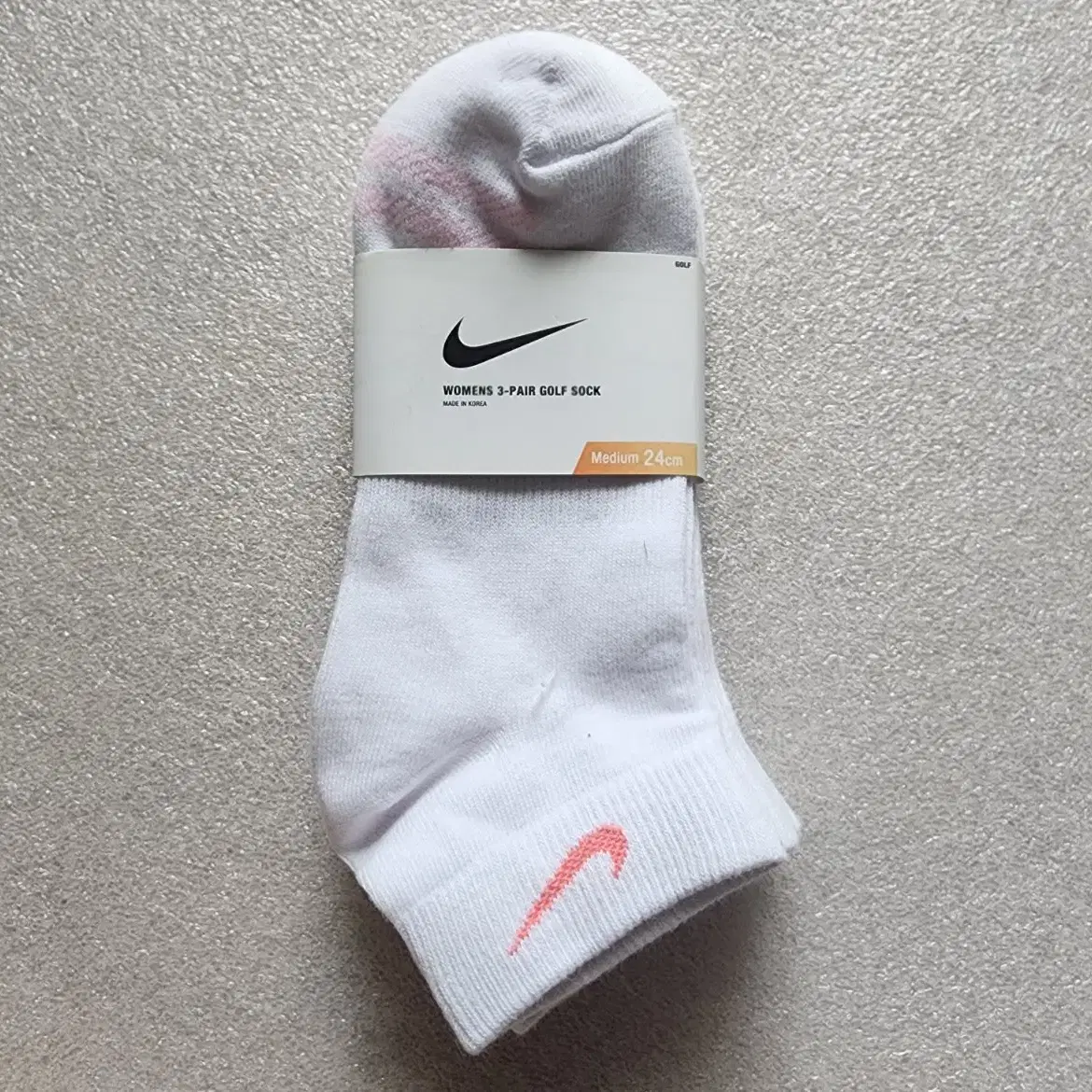 총3족 나이키 NIKE GOLF 여성 단목 양말