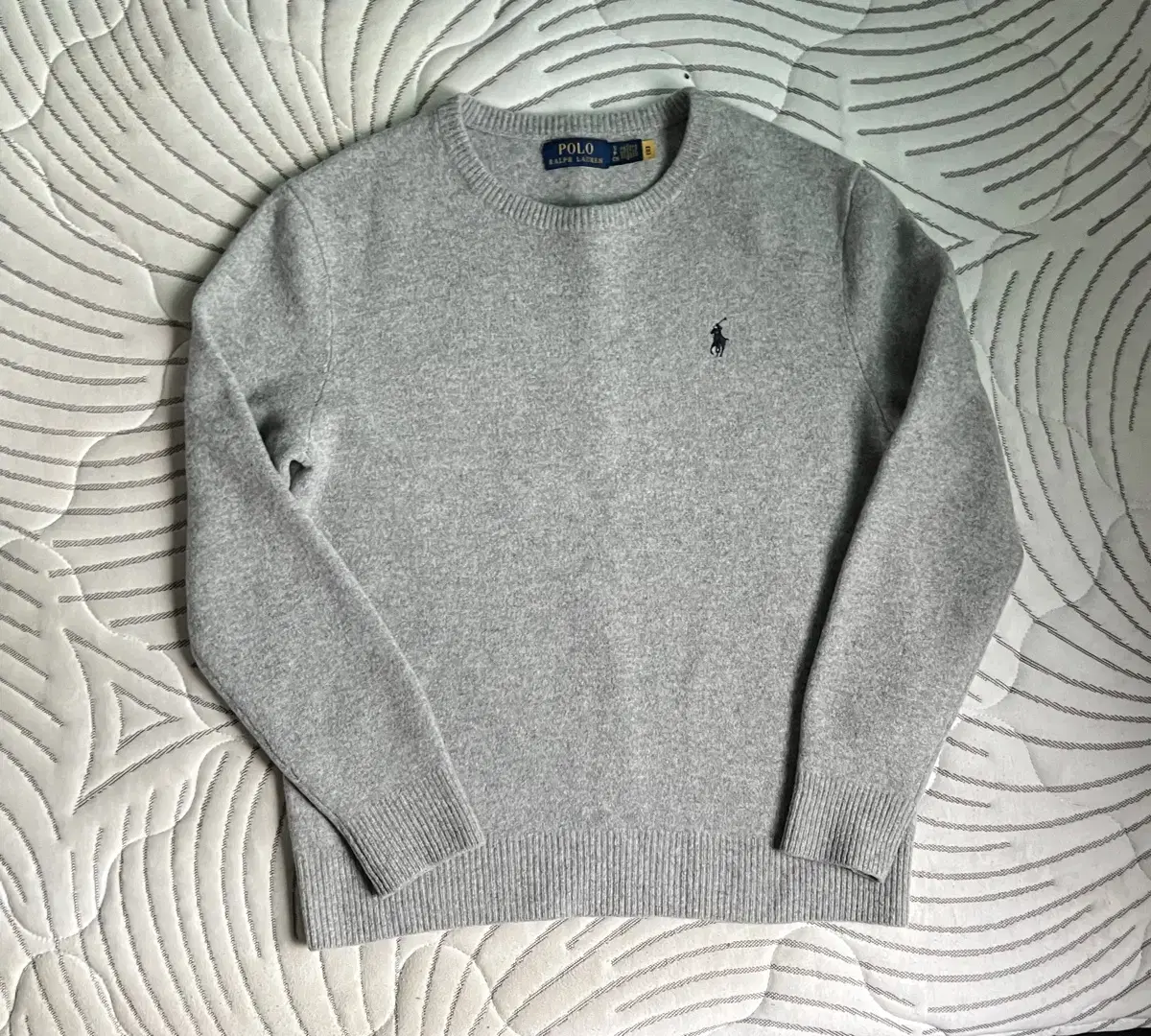 Polo Ralph Lauren 23FW Lambswool Knit Grey S