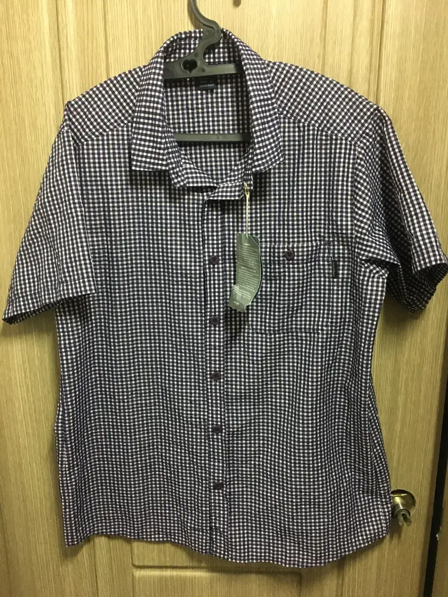 Montbelle Short Sleeve Shirt Check XL