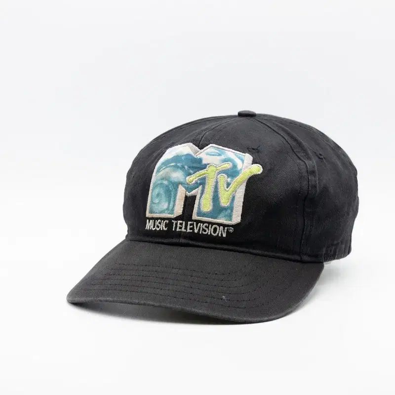 VINTAGE MTV 90S BLACK HAT [USA MADE]