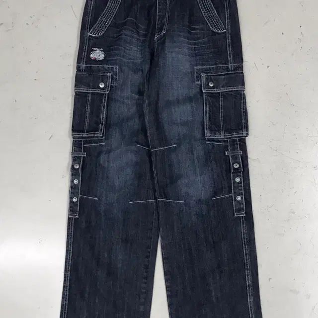 FRJ Jeans 2000's Y2K 워시드 포켓 카고 팬츠