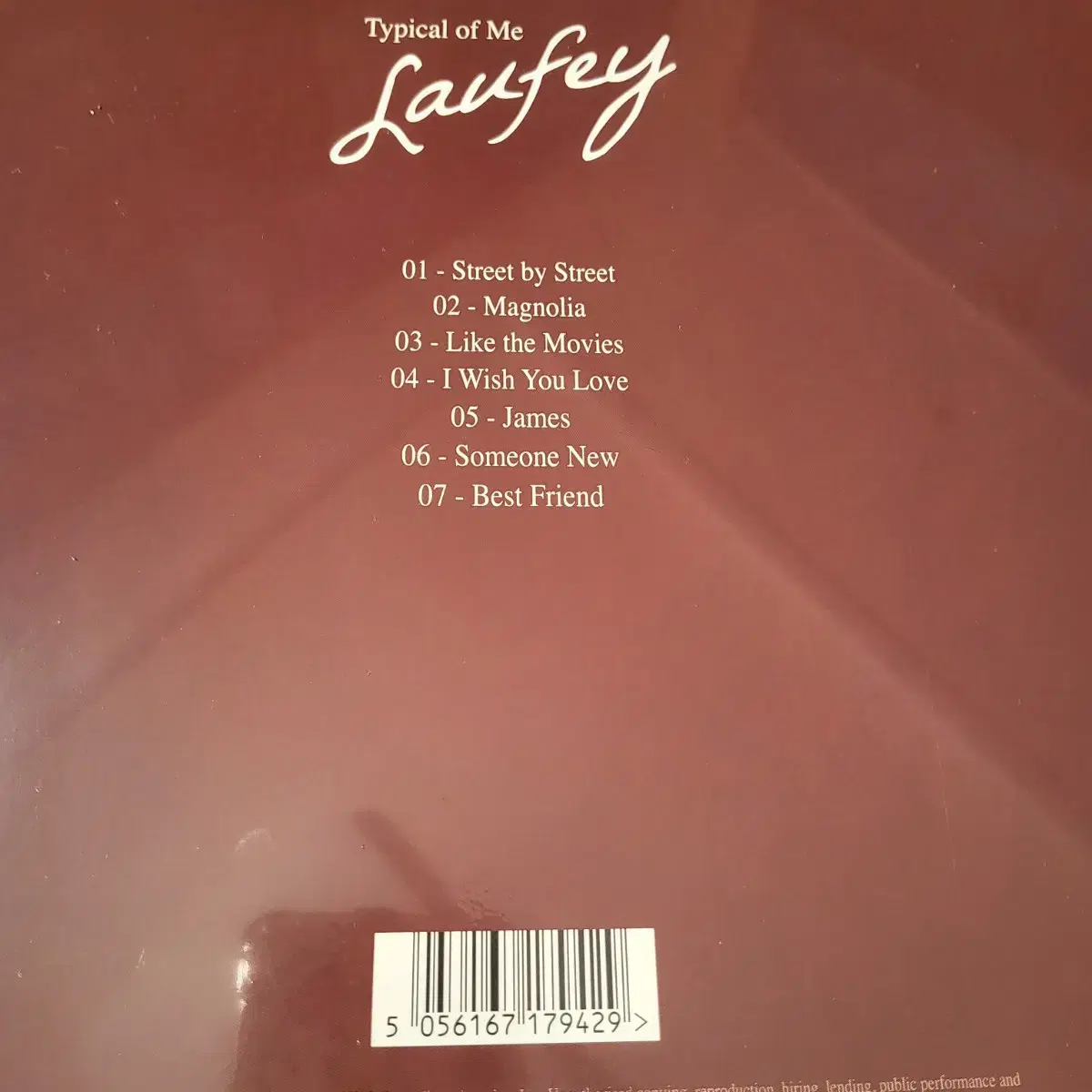 라이베이 Laufey - Typical of Me 미개봉 LP