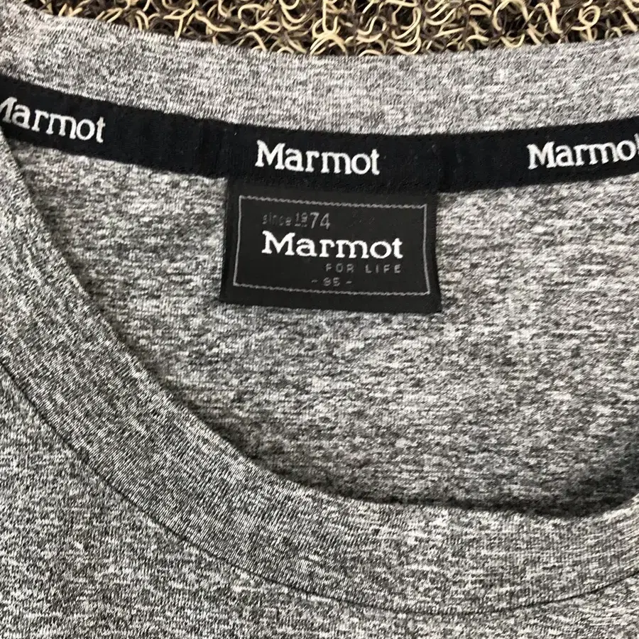 Marmot 마모트 긴팔 티셔츠 그레이 95