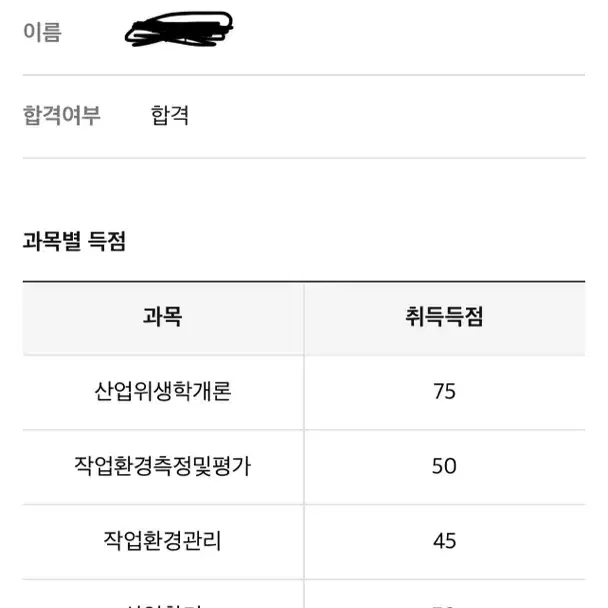 산업위생관리[산업기사] 필기 성안당 [합격증첨부]