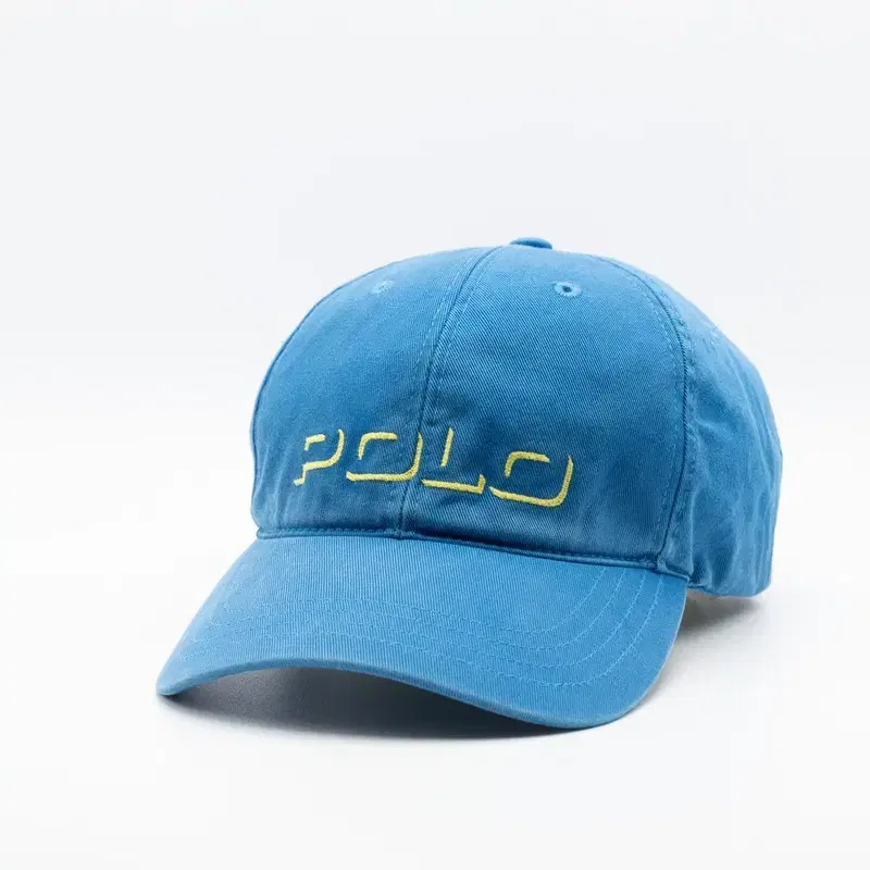 VINTAGE POLO DECODE FONT BLUE HAT