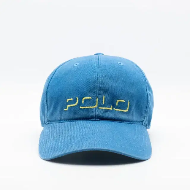 VINTAGE POLO DECODE FONT BLUE HAT