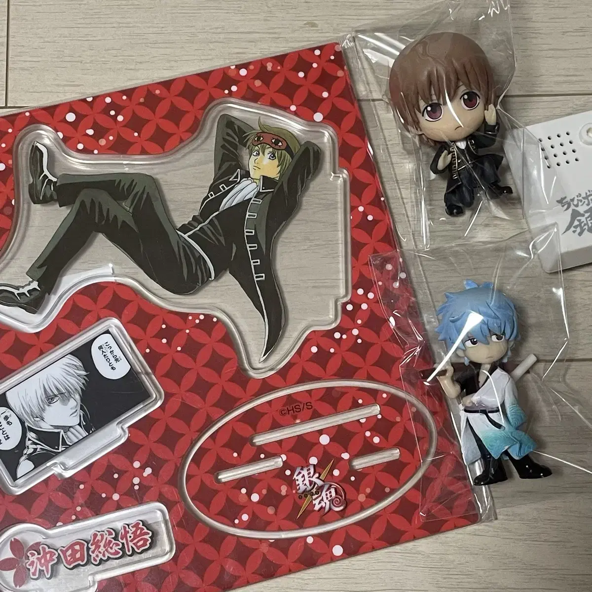 Gintoki Gintoki, Sogo Diorama acrylic Voice Chibikyung Figure