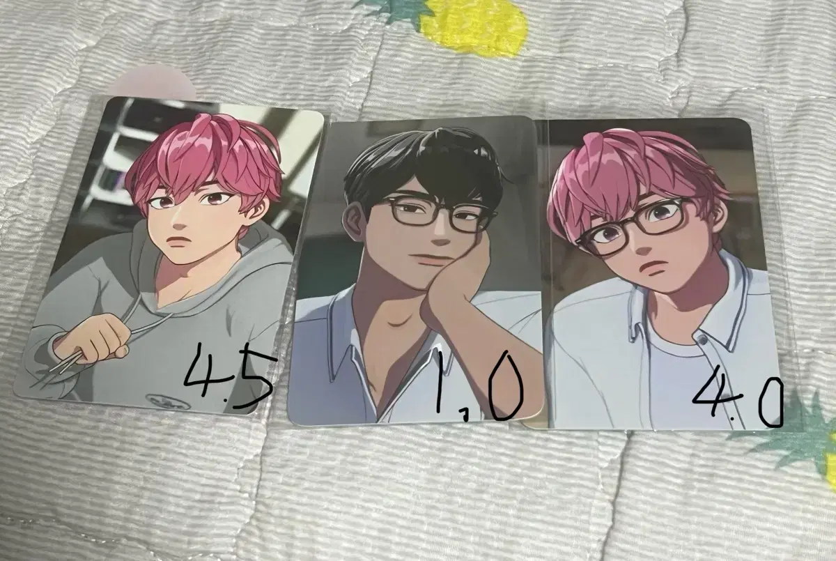 Plaves bamby hamin ktwon4u Glasses photocard Hoodie photocard WTS