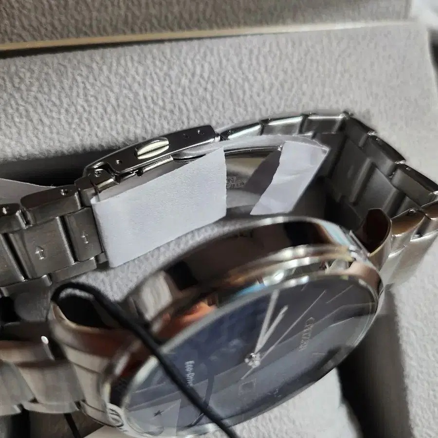 (새상품) CITIZEN BM6960-56l 남성 메탈 손목시계