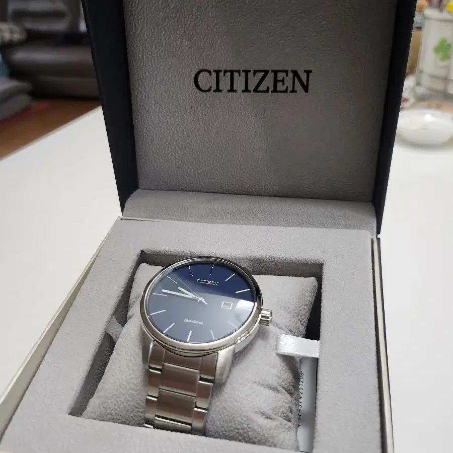 (새상품) CITIZEN BM6960-56l 남성 메탈 손목시계