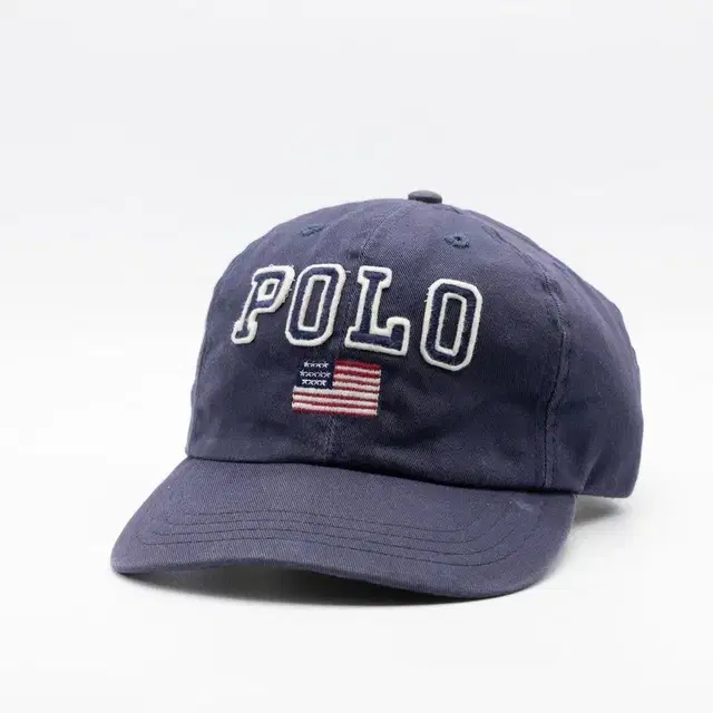 [RARE] VINTAGE POLO NAVY HAT [USA MADE]