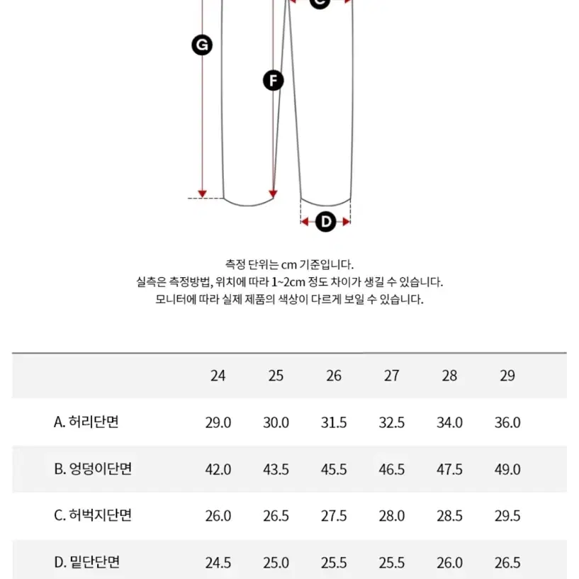 캘빈클라인 여성 와이드 데님 청바지