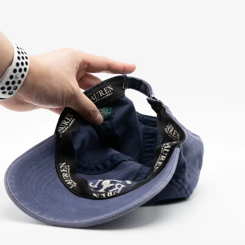 VINTAGE POLO ANCHOR BLUE HAT [여성용]