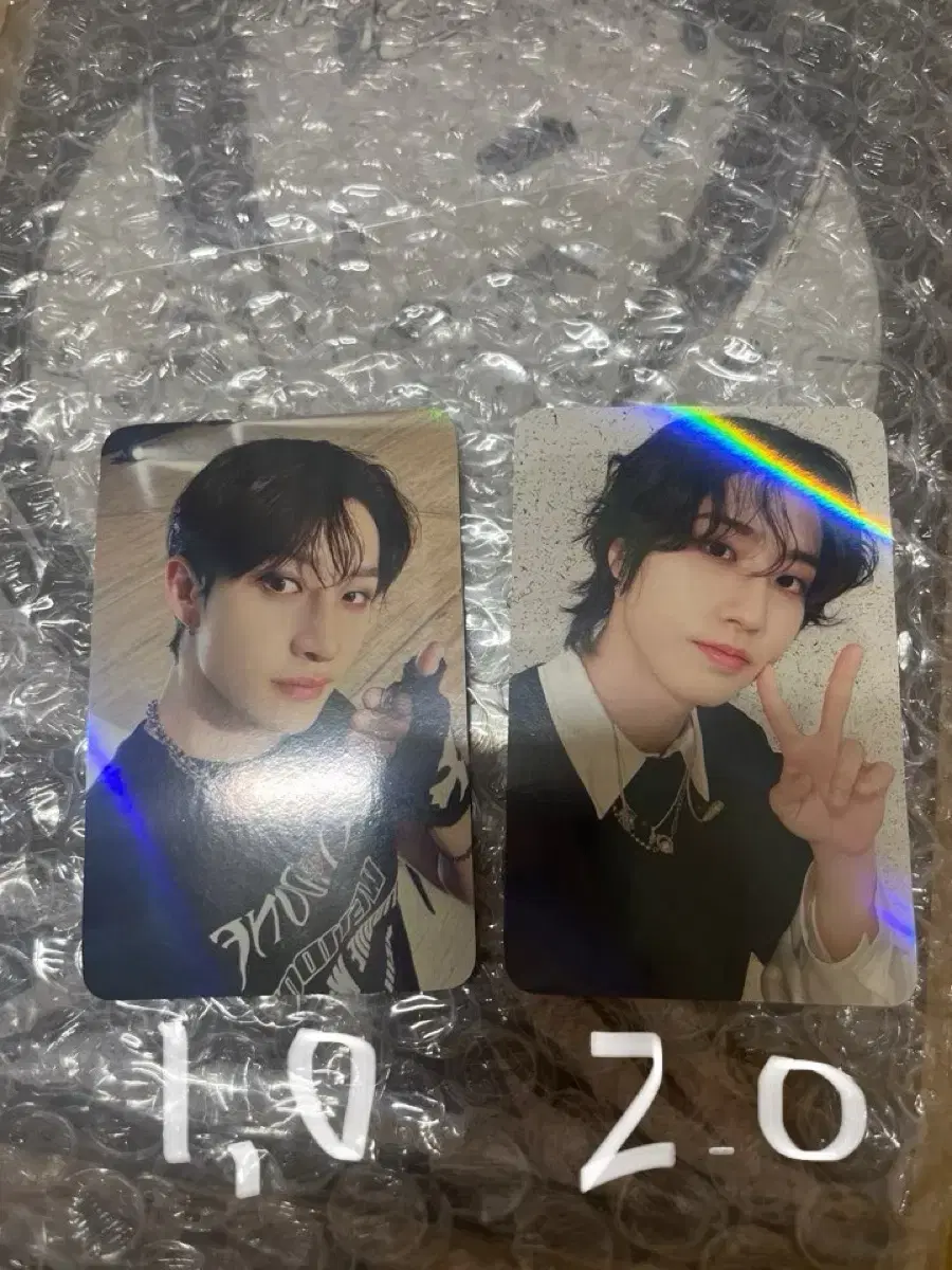 Skz Eight makestar han bang chan unreleased photocard WTS