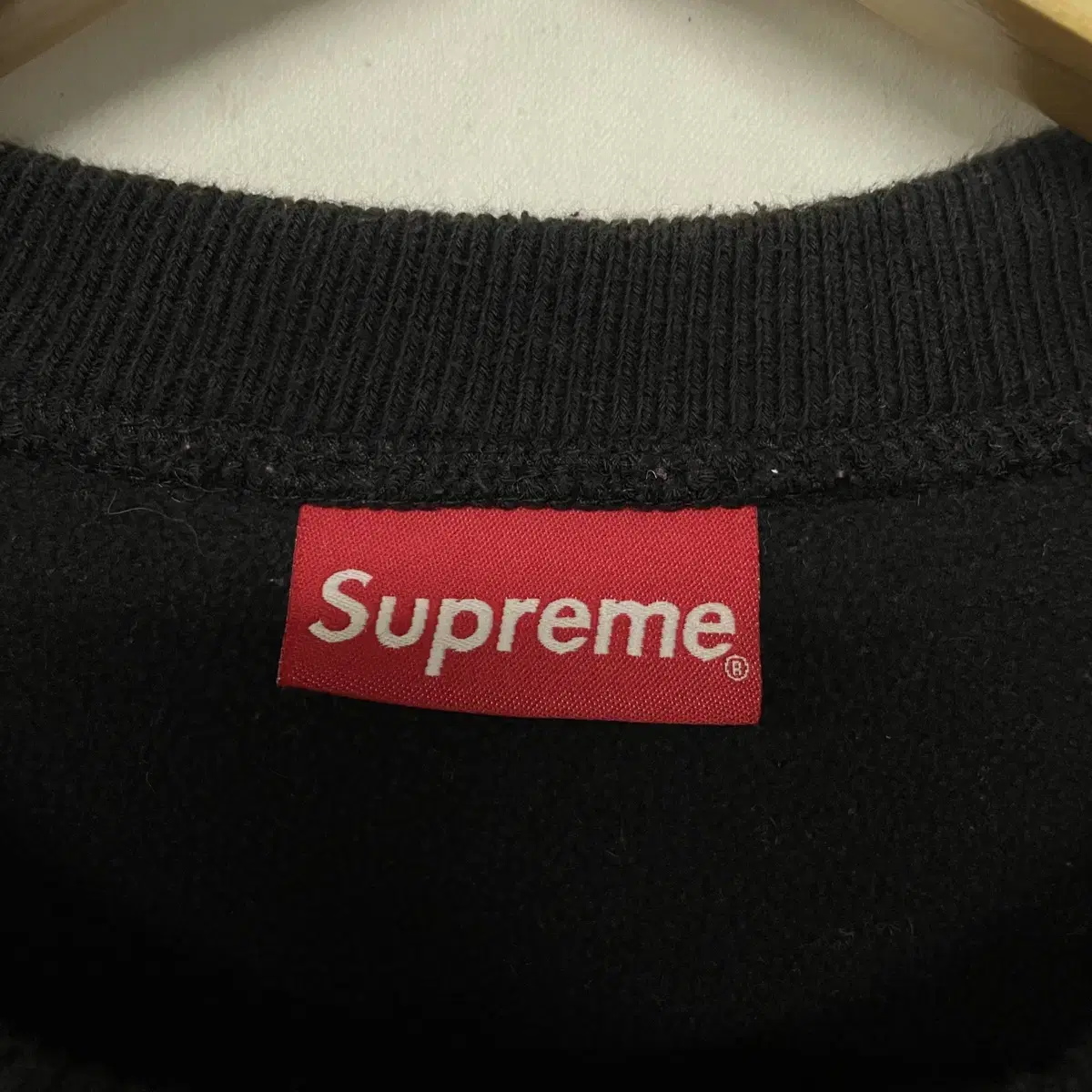 슈프림 Supreme 스몰 박스 로고 폴라텍 후리스 맨투맨 블랙