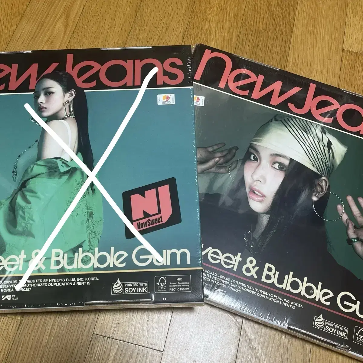 New Jeans sealed album doll pop up Merchandise