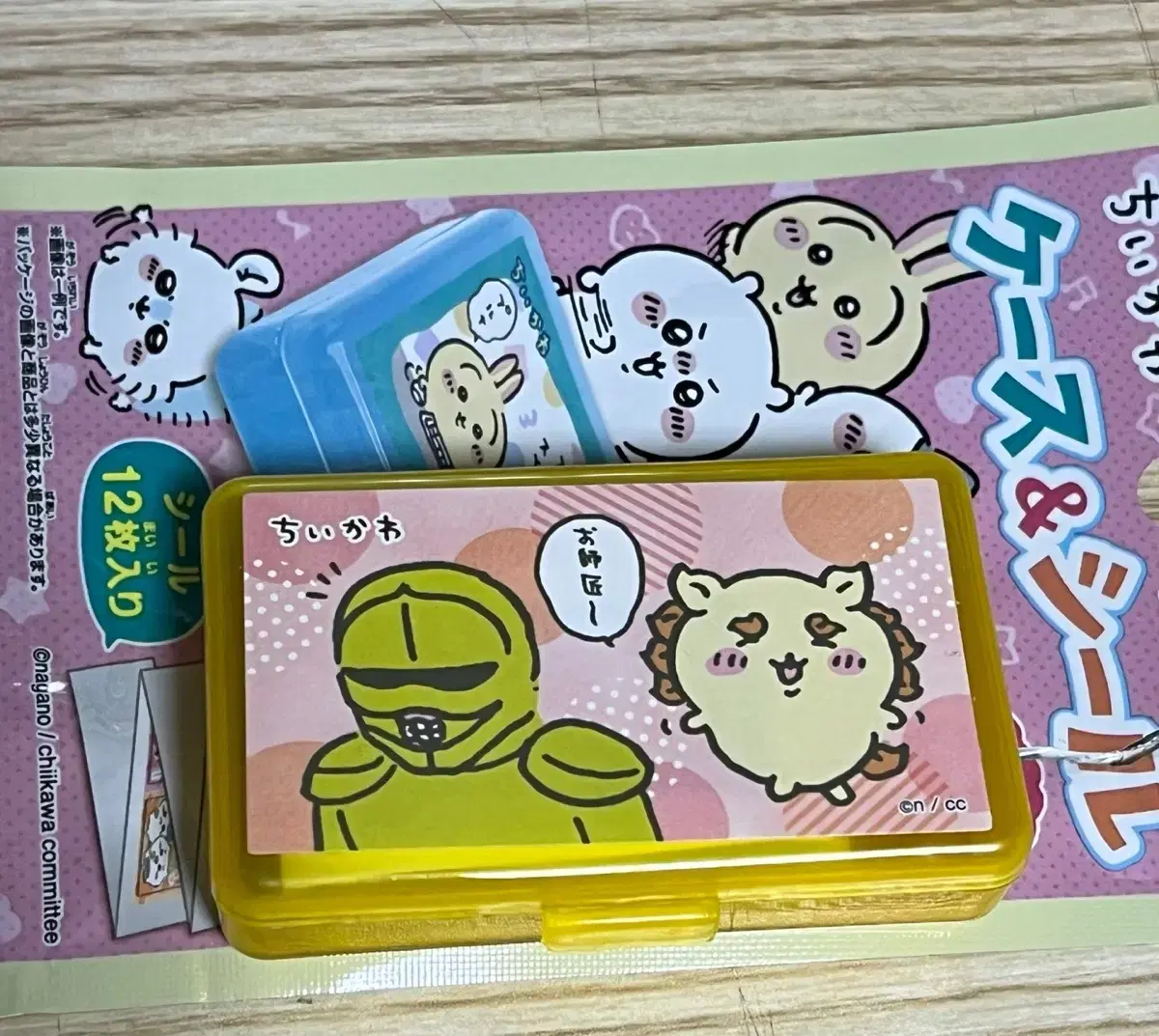 Chiikawa Random Storage Box Mini sticker Seal Case