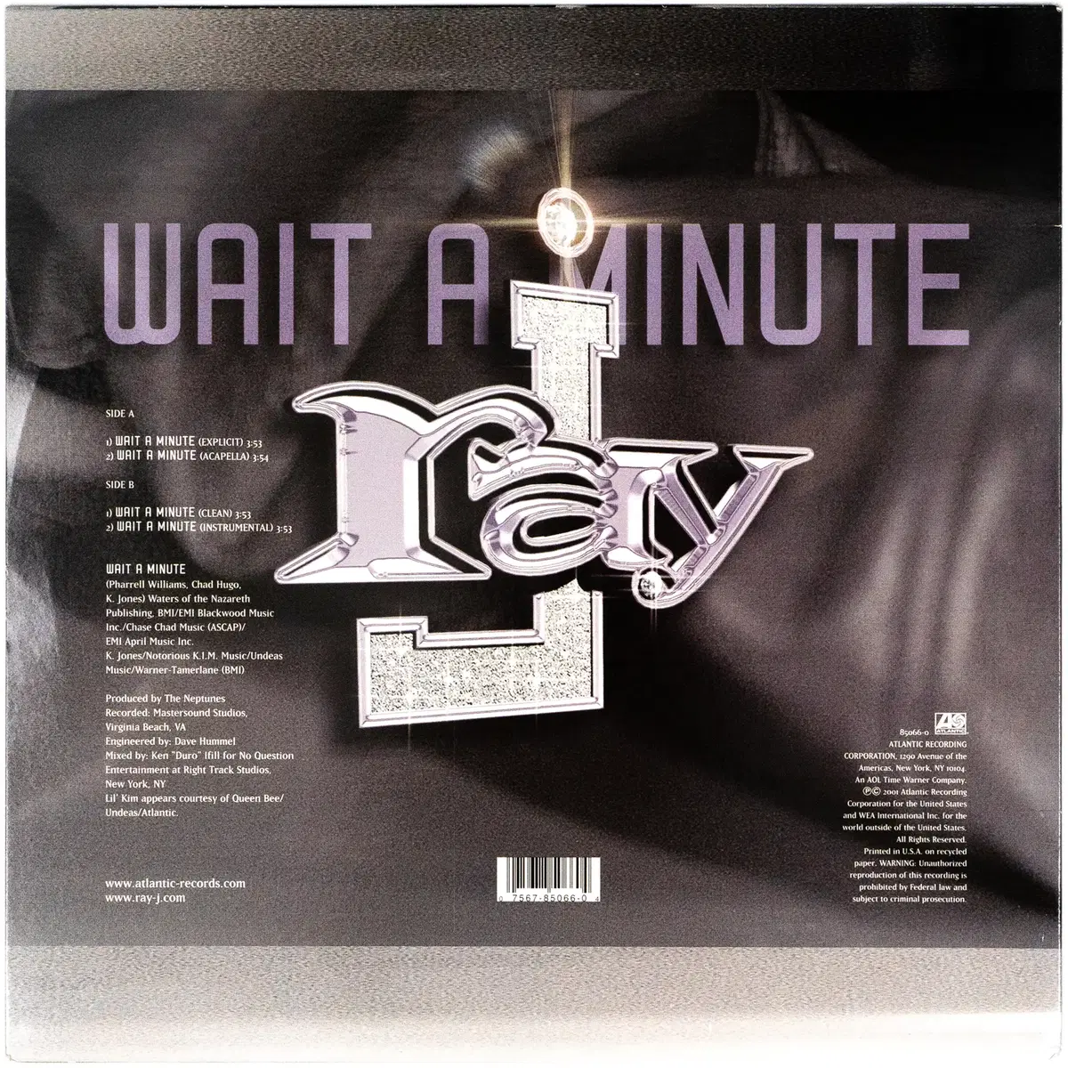 Ray J - Wait A Minute LP