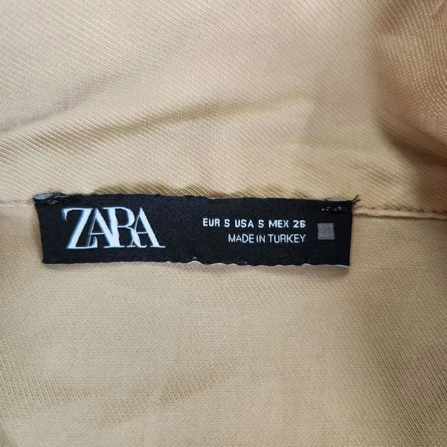 [여S]ZARA 라이오셀혼방 카라 원피스[Y46-229]/레이디블루