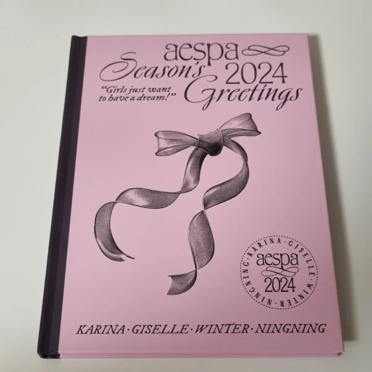 Aespa 2024 season's greetings seasons greetings Diary karina winter ningning Giselle