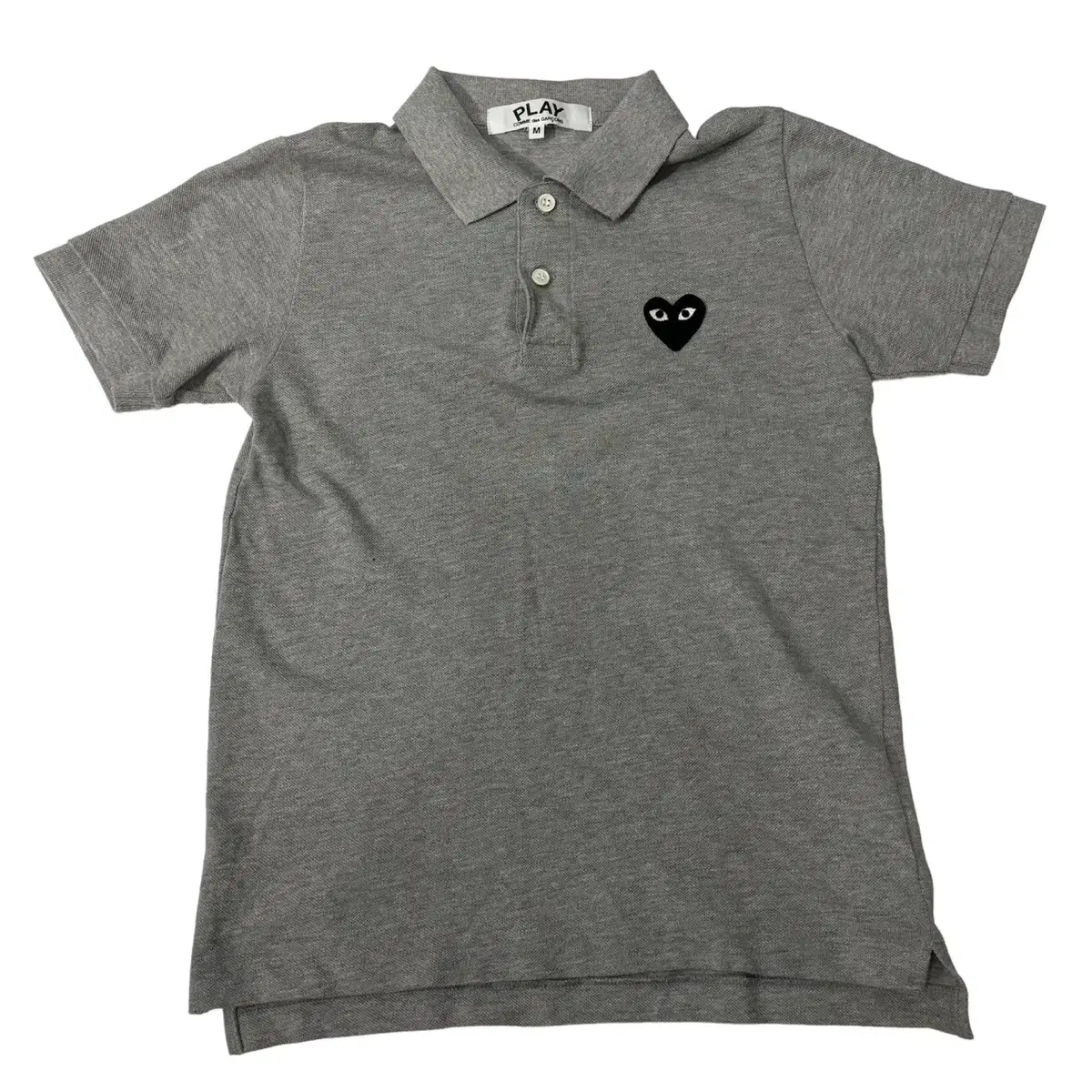 Comme des Garçons Song gray short-sleeved picatinny kara