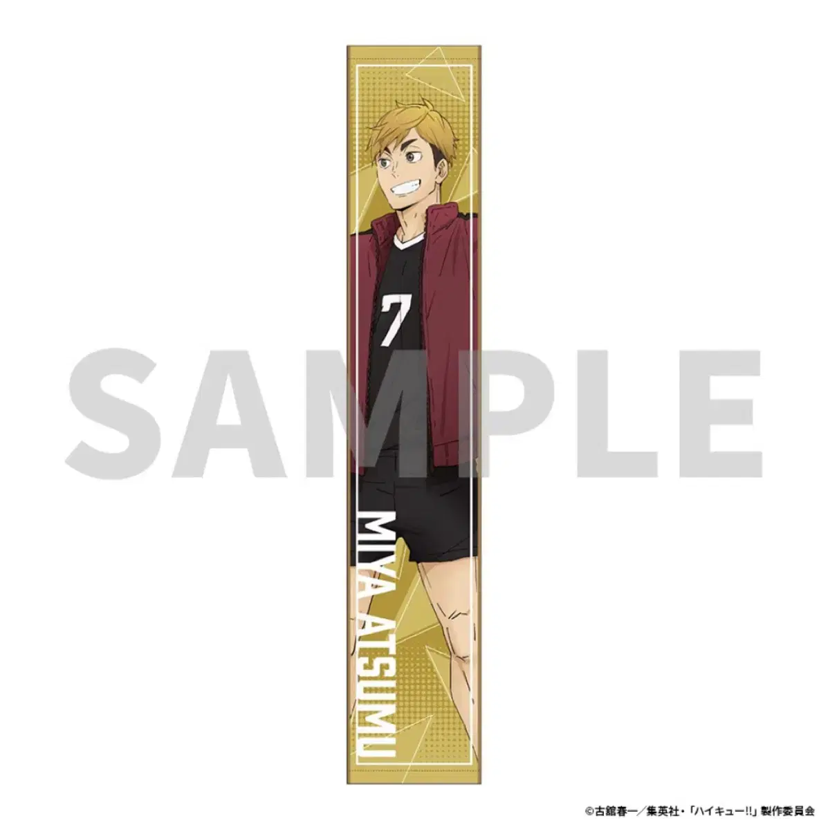 Final Price haikyuu 10th Anniversary Exhibition Limited Atsumu Miya Muffler Towel