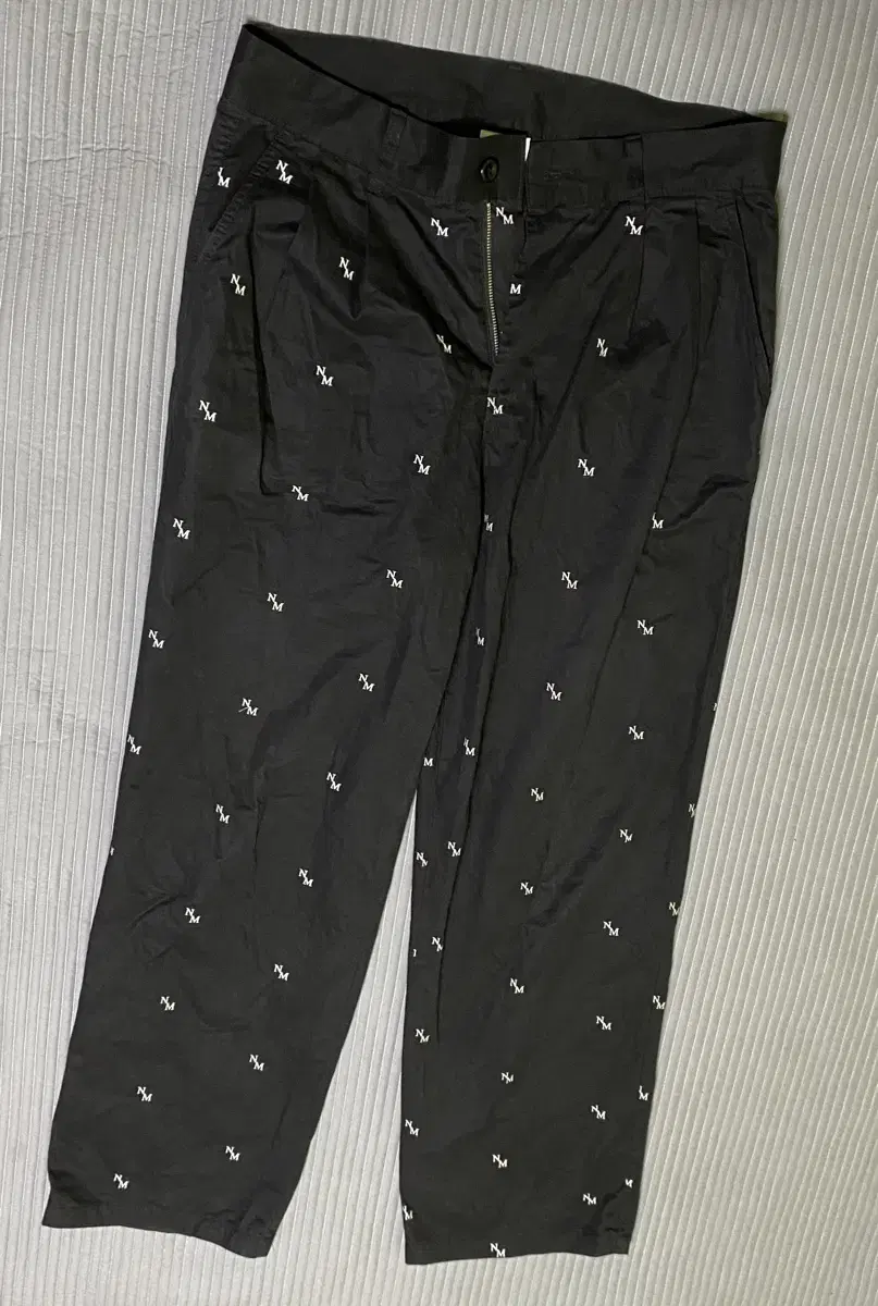 No-Manual Pattern Pants L