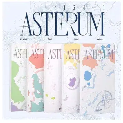 플레이브 앨범 미니 2집 ASTERUM 134-1 5종 일괄 양도