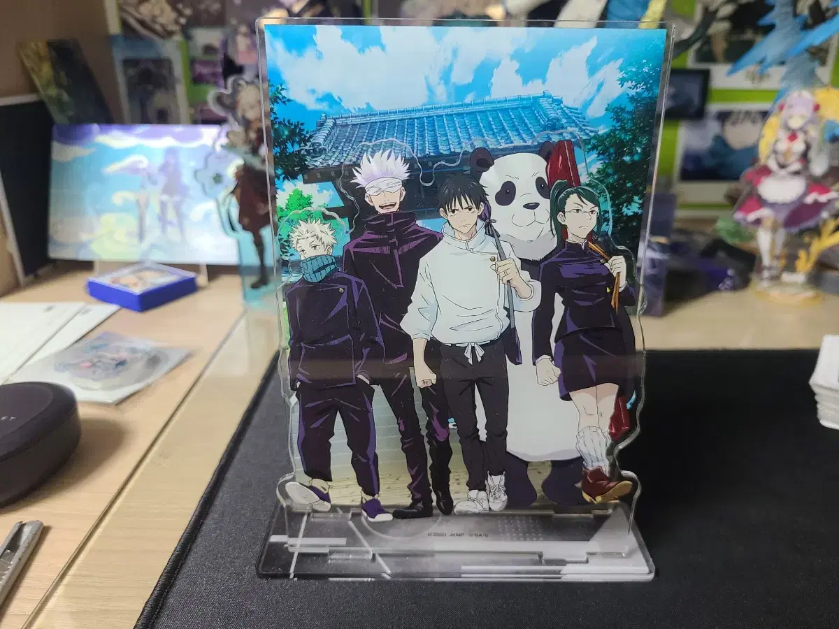 Zuu0 Cafe Group Acrylic Stand