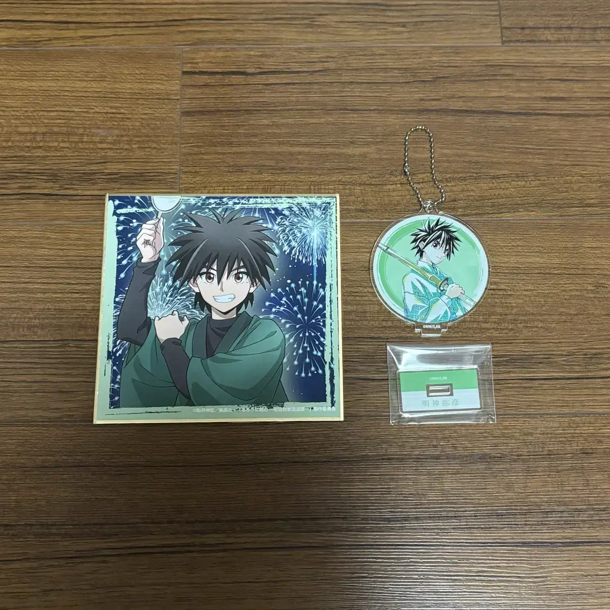 Wind Swordsman Myojin Yahiko acrylic stand Keychain Can Badge Goods in Bulk