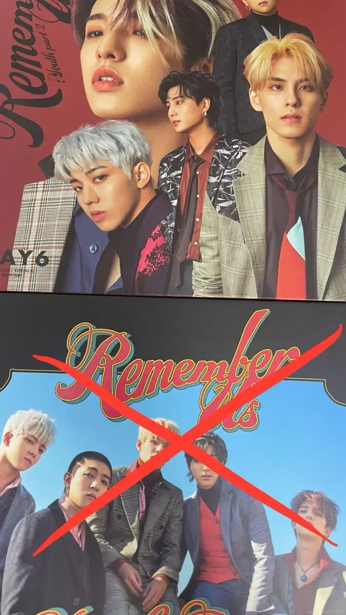 [풀구성]데이식스 행날 remember us 개봉앨범