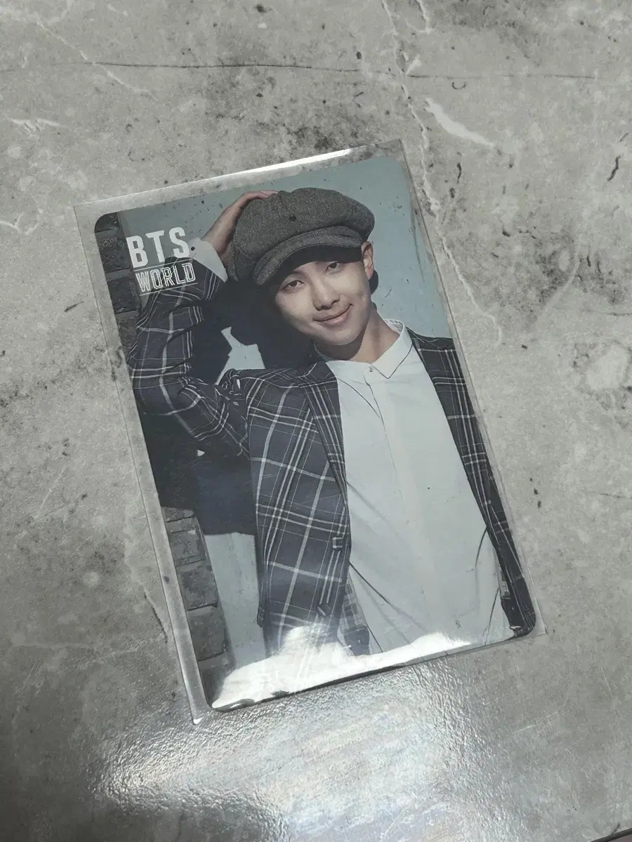 mapsol2 btsworld photocard suga rm j-hope