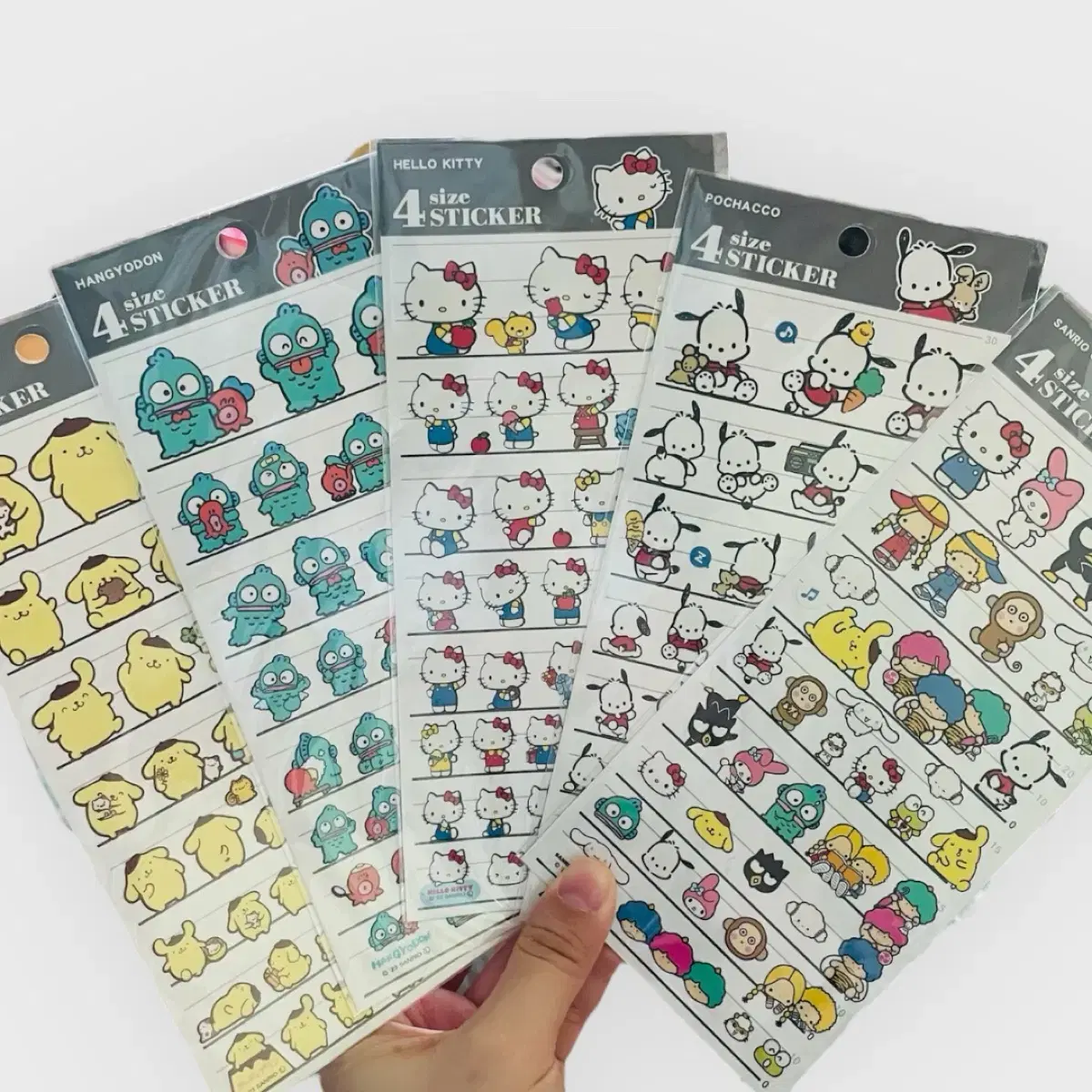 Sanrio Pompompurin 4-size sticker