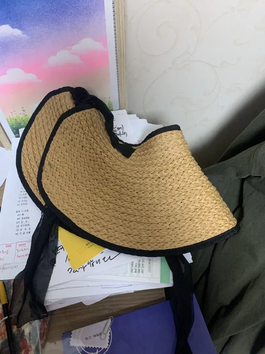 LEE Yeoreum Rattan Hat