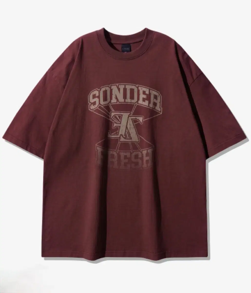 Sonder Vahn Short Sleeve T-Shirt Burgundy