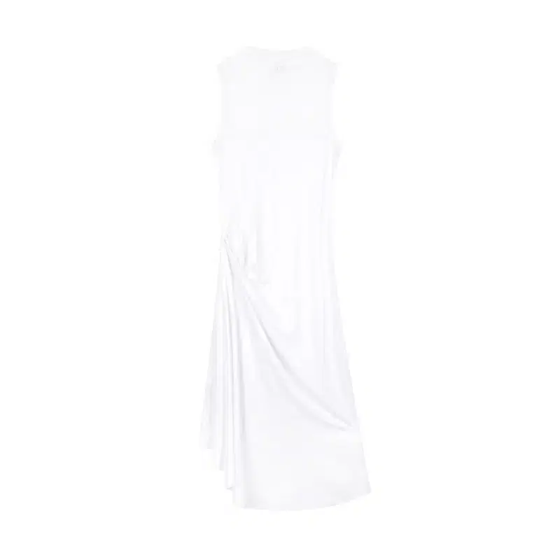 리포스 원피스 SHIRRING SLEEVELESS DRESS