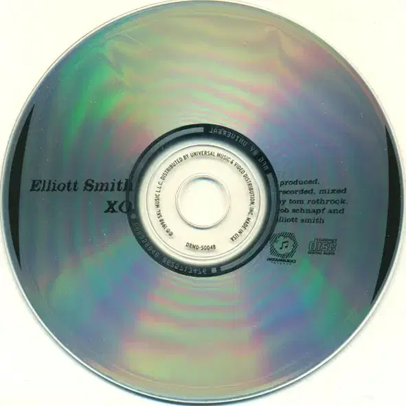 Elliott Smith - XO (CD) 미국반 EX+